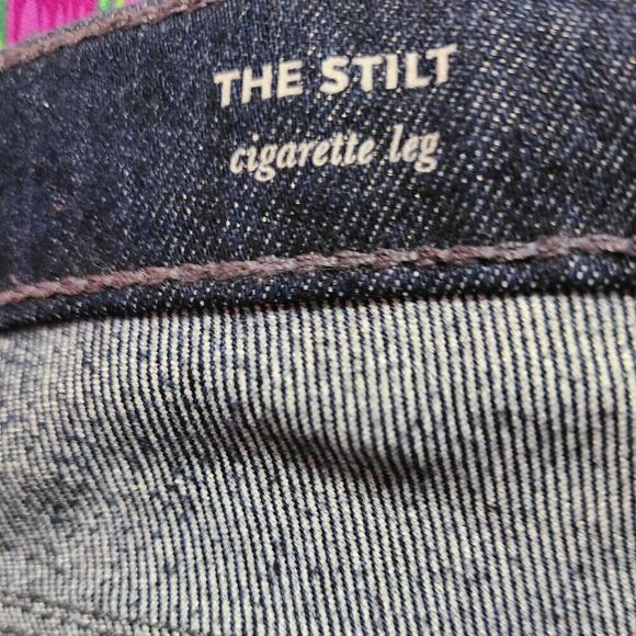 AG Adriano Goldschmied The Stilt Cigarette Jeans 28R - Picture 2 of 10
